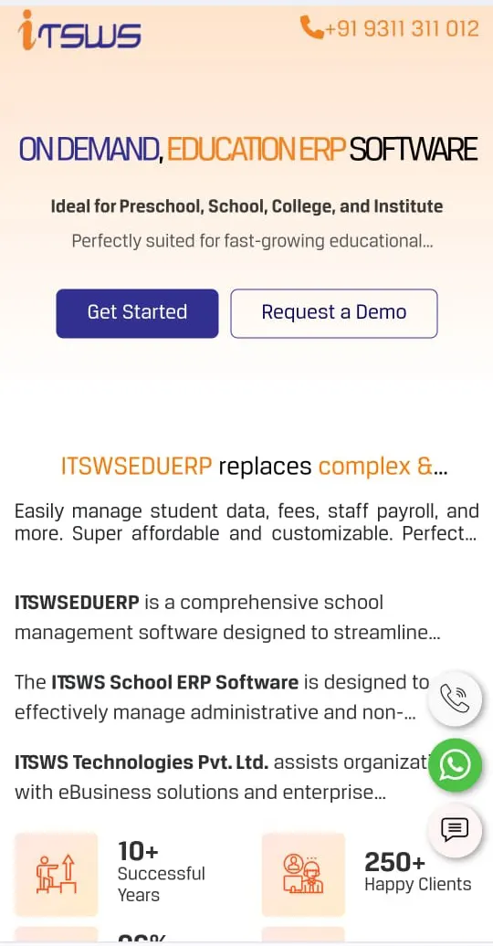 ITSWS School ERP Software