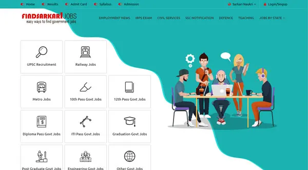 FindSarkariJobs(easy ways to find government jobs)